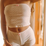 Pyjama set - WHITE