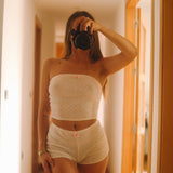 Pyjama set - WHITE