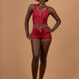 Ruby Red - Homewear Top