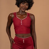 Ruby Red - Homewear Top