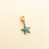 Charms - Turquoise Starfish
